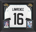 Jaguars Trevor Lawrence Signed Nike Limited Framed Jersey Fanatics - Autographed NFL Jerseys
