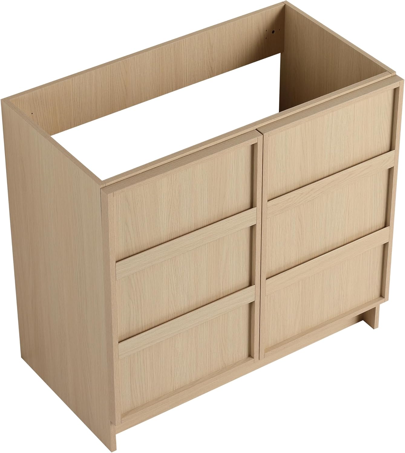 36 Inch Freestanding Bathroom Vanity,36' Bathroom Vanity Without Sink Top,Modern Bathroom Storage Vanity Cabinet,Floor Stand Cabinet(Sink Basin Not Included)