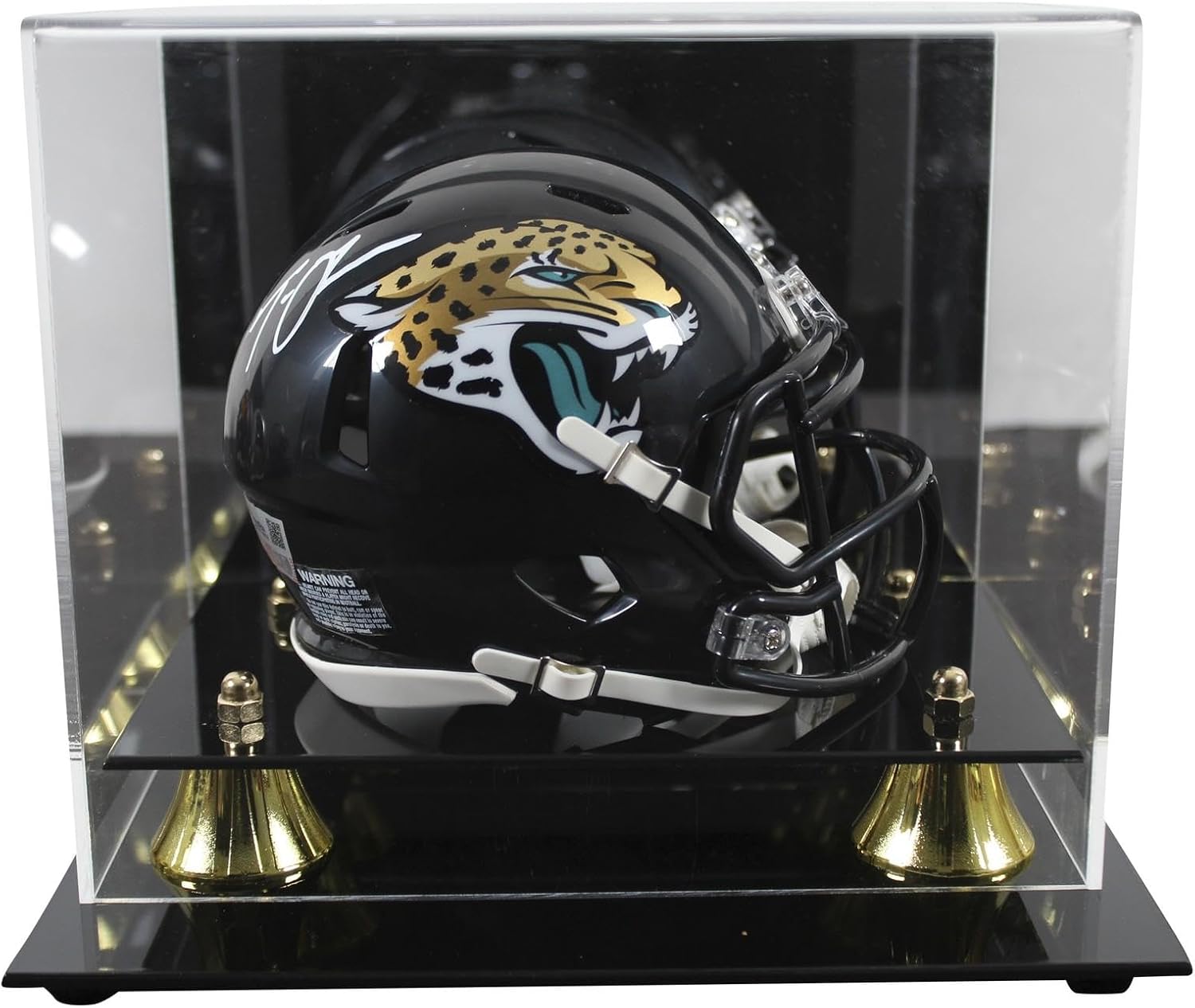 Jaguars Trevor Lawrence Signed Speed Mini Helmet W/Case Fanatics - Autographed NFL Mini Helmets