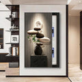 Wall Mounted Electrical Panel Cover, Decorative Aluminum Frame for Indoor/Outdoor Use, Ideal for Living Room and Office