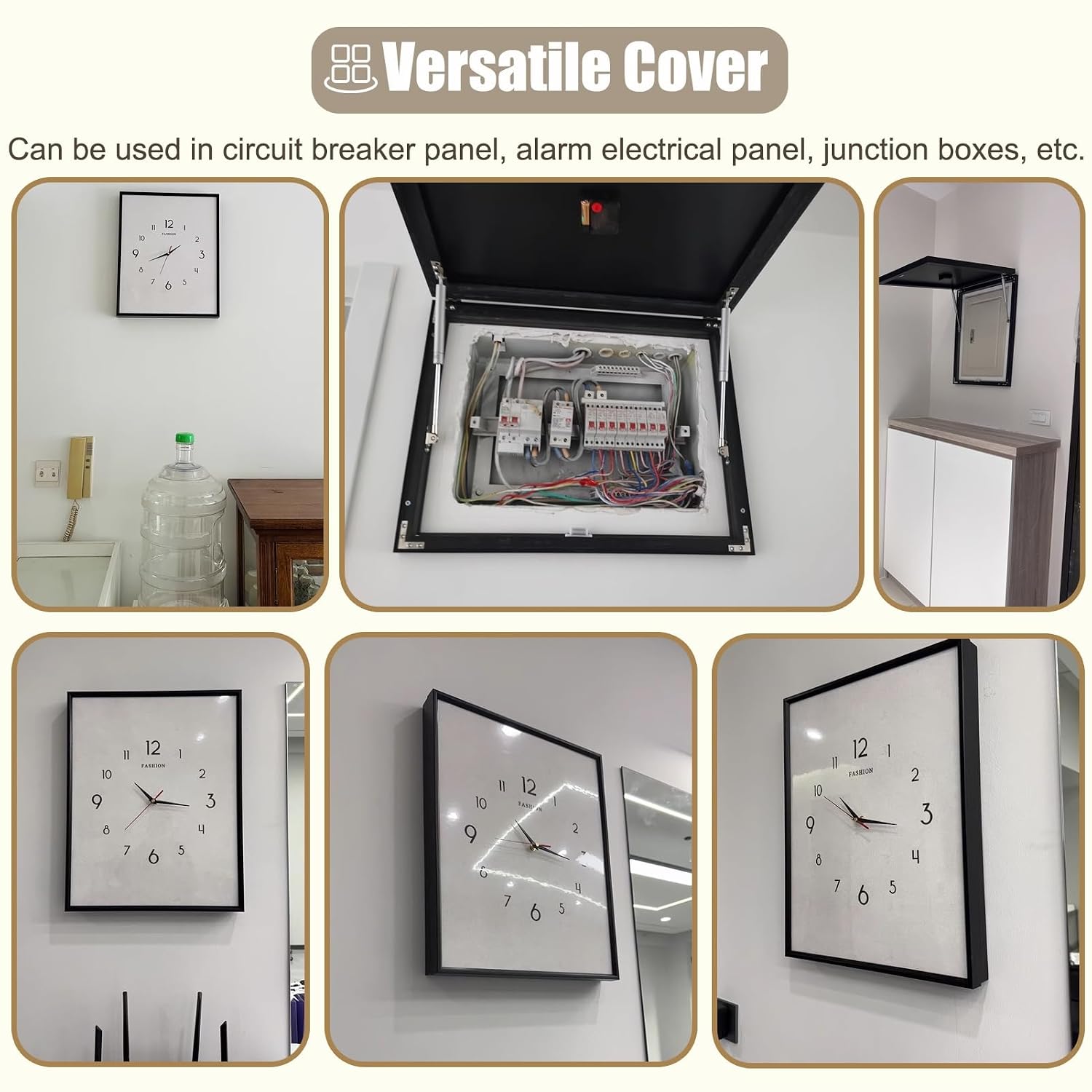 Kitchen Breaker Box Covers - Decorative Wall Plate for Home, Office & Farmhouse - Durable Electric Meter Box Cover, 60x80cm (23.6x31.5)