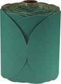 3M Stikit Green Disc Roll, 01501, 5 in, 80, 100 discs per roll