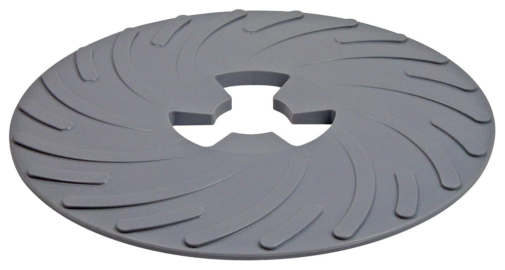 3M Disc Pad Face Plate 13325, 4-1/2 in Medium Gray, 10 per case