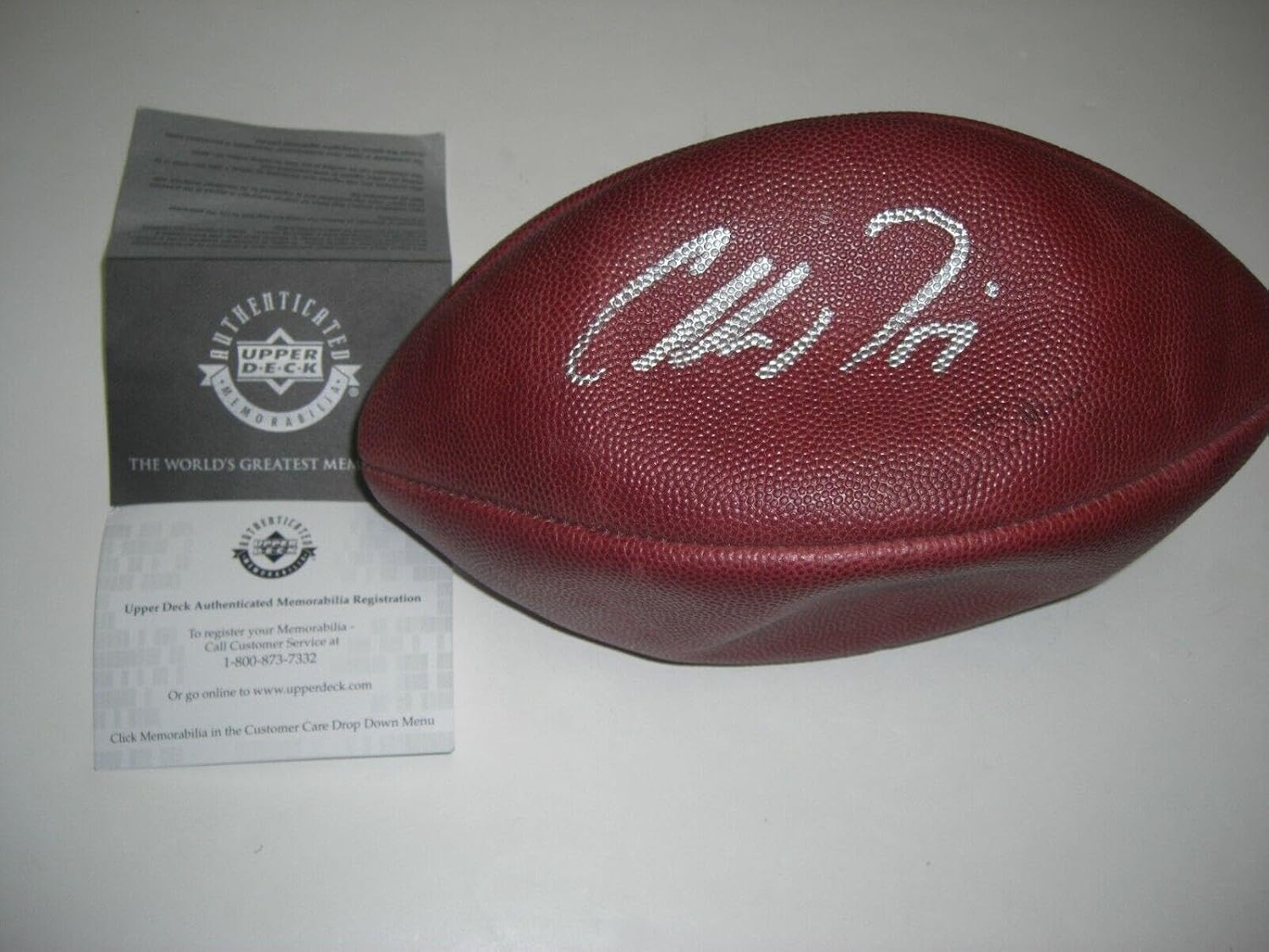 Allen Robinson Jaguars,bears Upper Deck/coa Signed Official Duke Football - Autographed Footballs