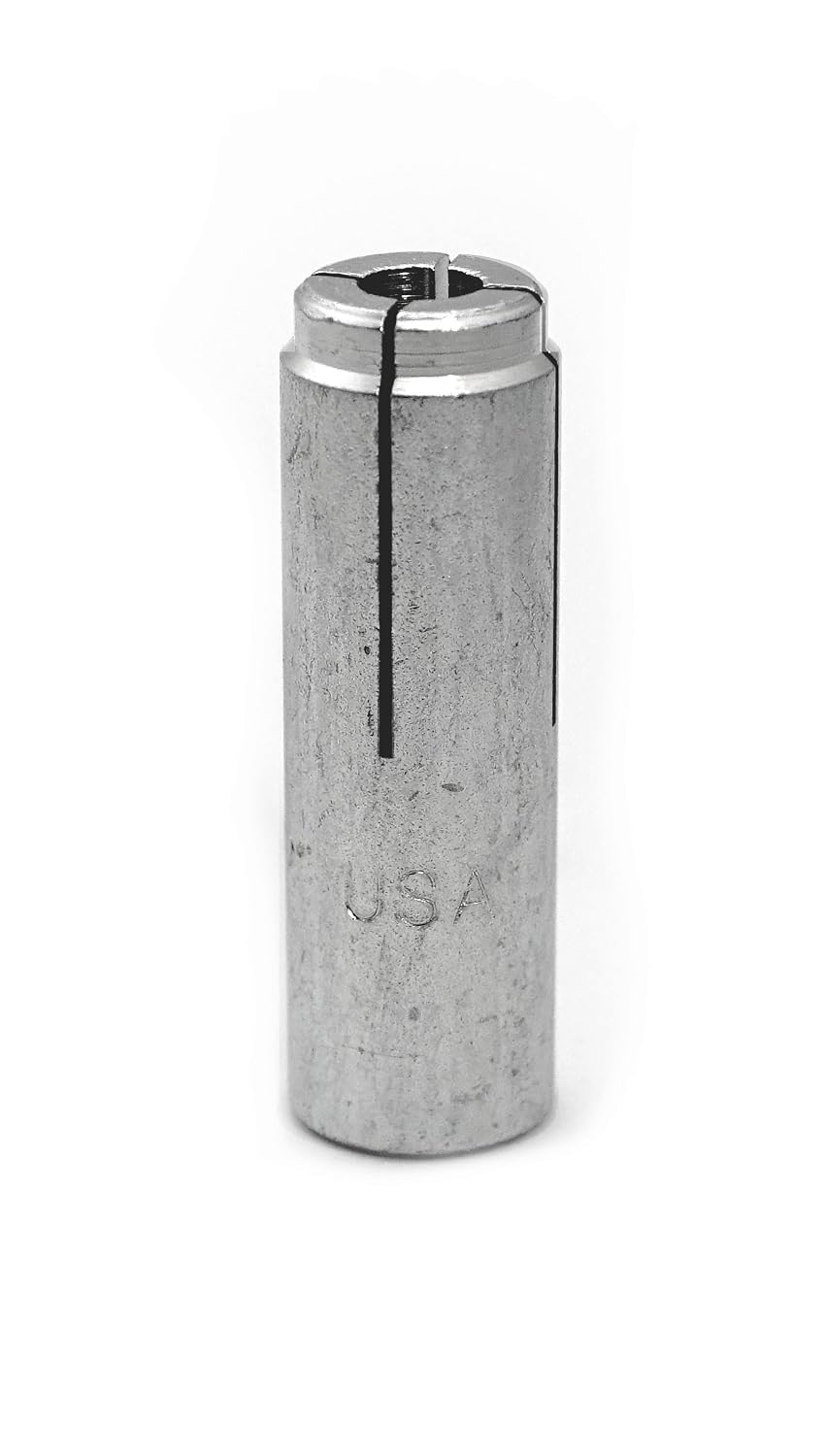 CONFAST 5/8' (Inside/Screw 5/8' Diameter) American Made Drop-in Anchor Zinc Plated with 1 Setting Tool (25 per Box)