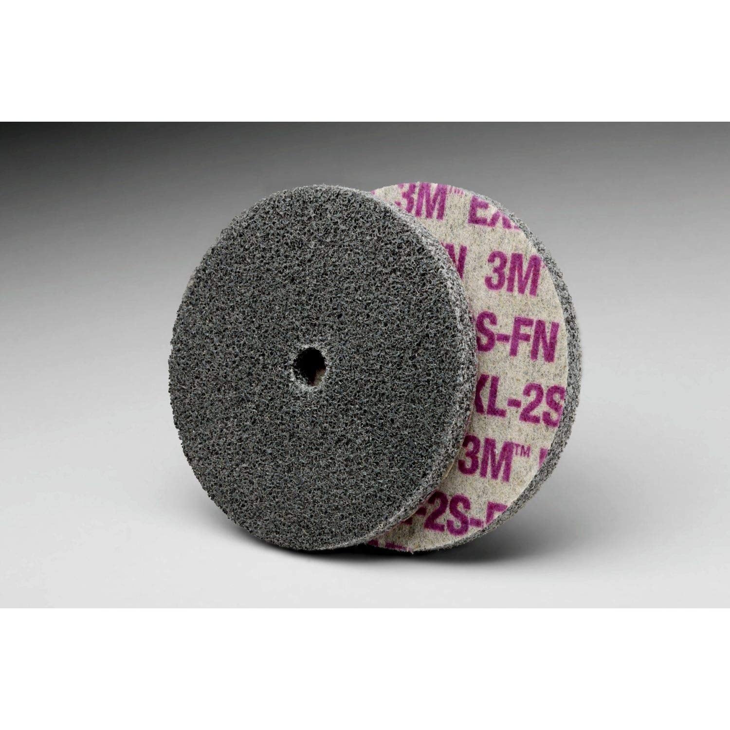 Cubitron II Scotch-Brite EXL Unitized Wheel, 6 in x 1/2 in x 1 in 2S FIN, 4 per case