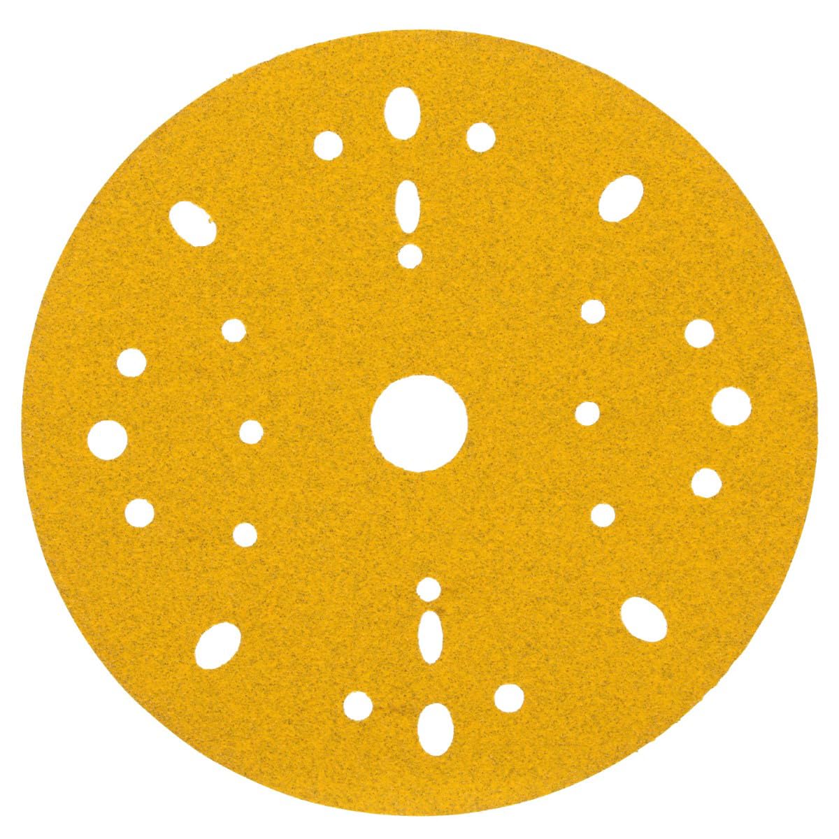 3M Hookit Gold Abrasive Disc 09281, 80D, 6-inch (150mm), Dust-Free