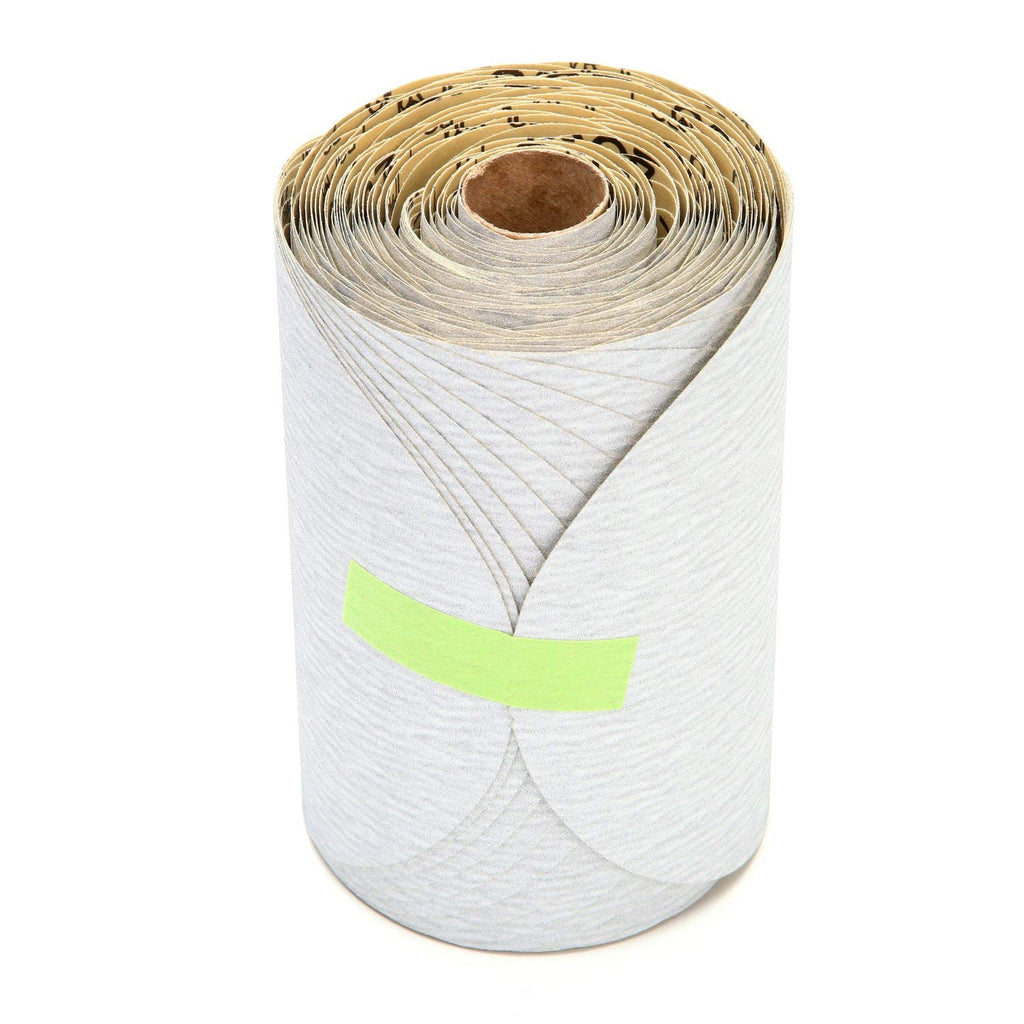 3M Stikit Paper Disc Roll 426U, 220 A-Weight, 6 in x NH, Die 600Z