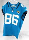 2020 Jacksonville Jaguars #86 Game Issued Jersey Np Rem 44 DP75009 - Unsigned NFL Game Used Jerseys
