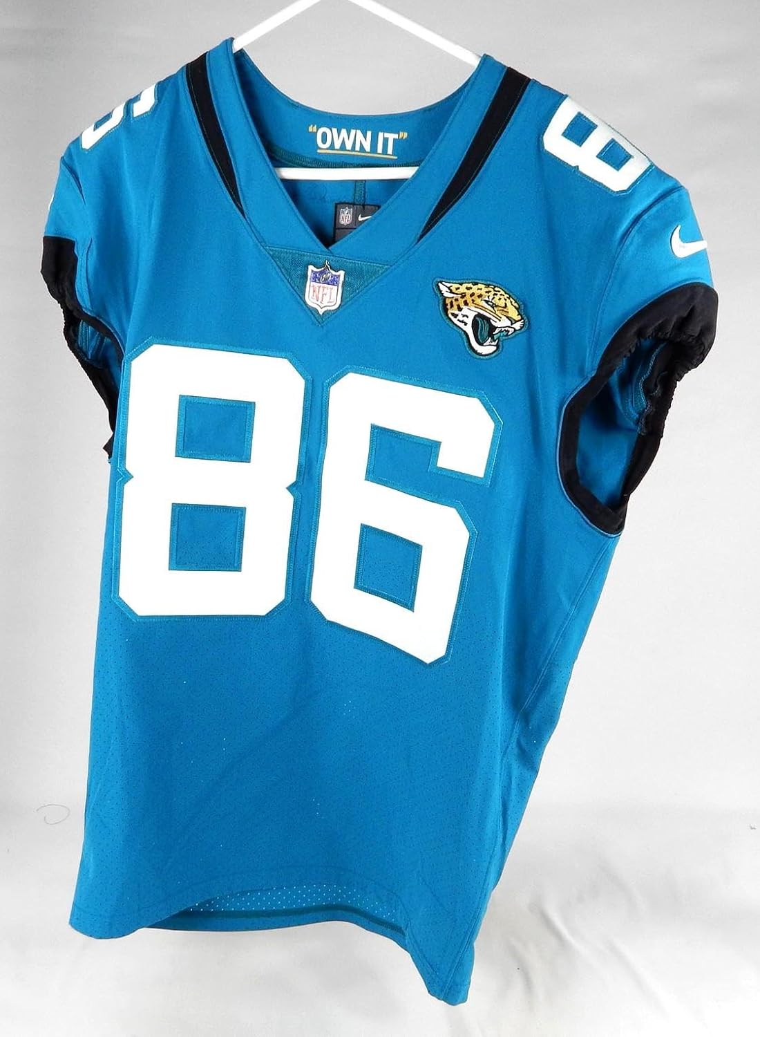 2020 Jacksonville Jaguars #86 Game Issued Jersey Np Rem 44 DP75009 - Unsigned NFL Game Used Jerseys