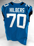 2020 Jacksonville Jaguars Jared Hilbers #70 Game Issued Jersey 44 DP74324 - Unsigned NFL Game Used Jerseys
