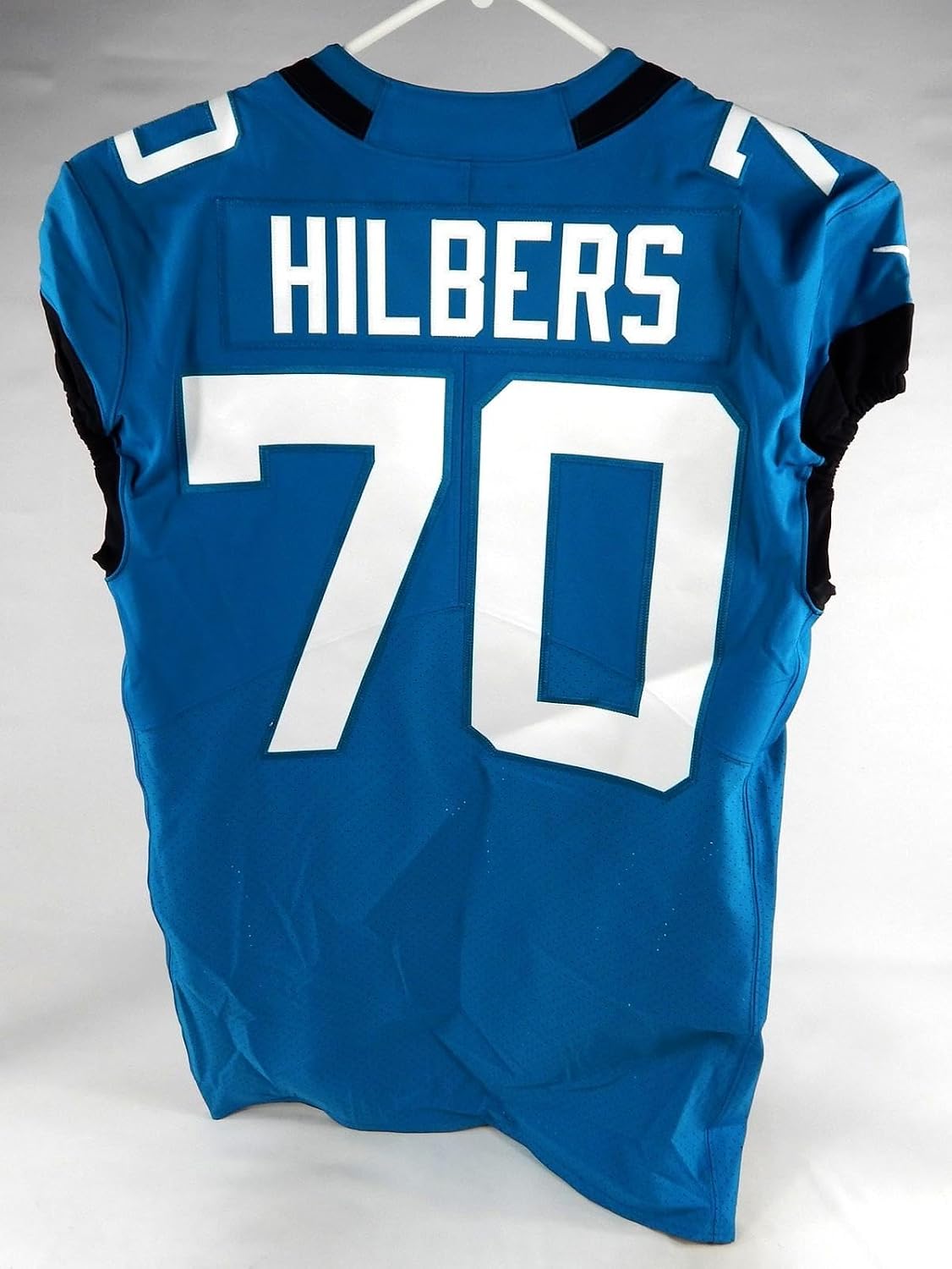 2020 Jacksonville Jaguars Jared Hilbers #70 Game Issued Jersey 44 DP74324 - Unsigned NFL Game Used Jerseys