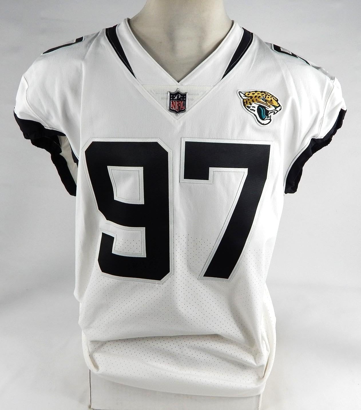 2020 Jacksonville Jaguars Al Woods #97 Game Issued Jersey 50 DP74727 - Unsigned NFL Game Used Jerseys