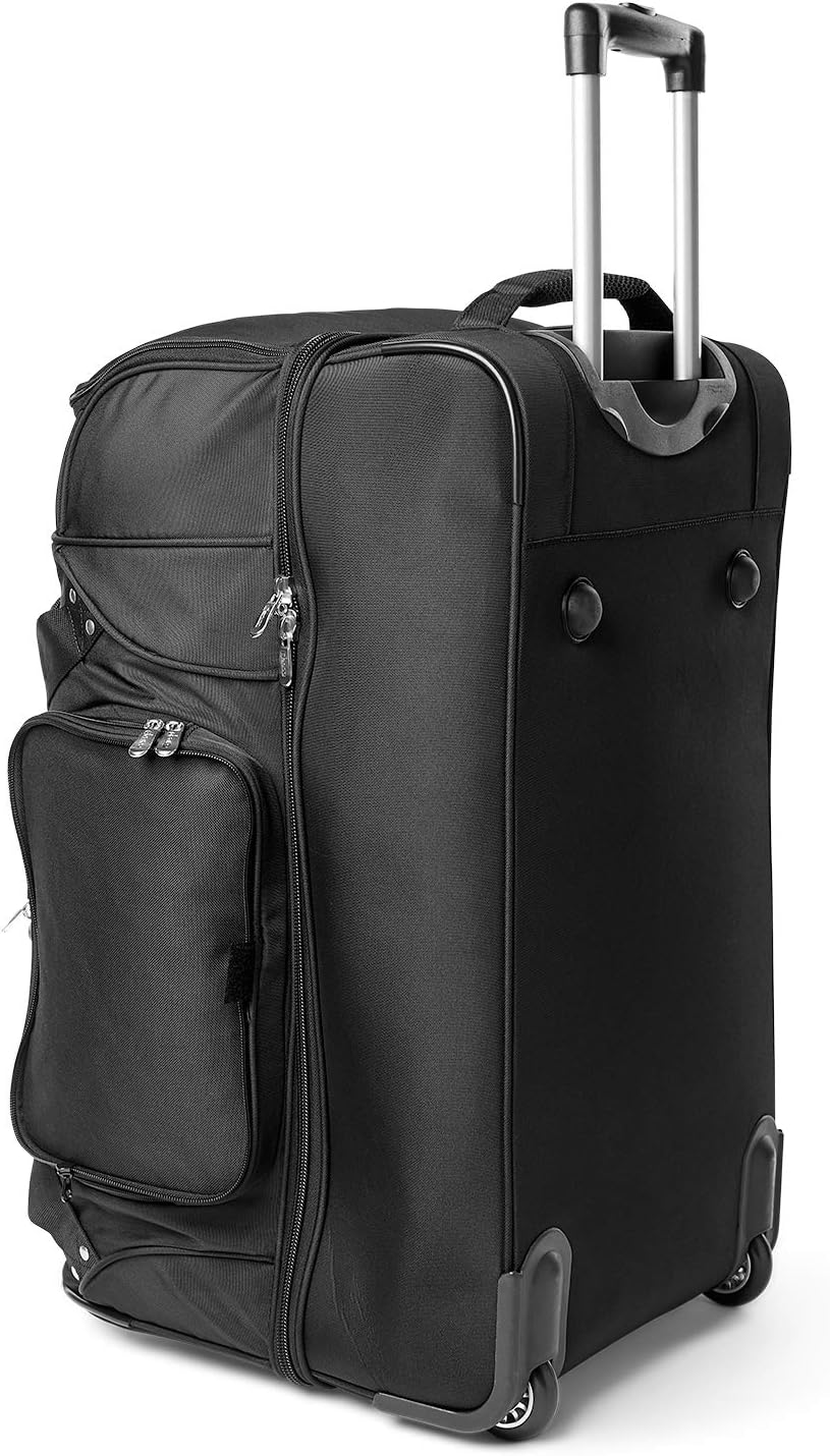 NCAA Ohio State Buckeyes Rolling Drop-Bottom Duffel Bag