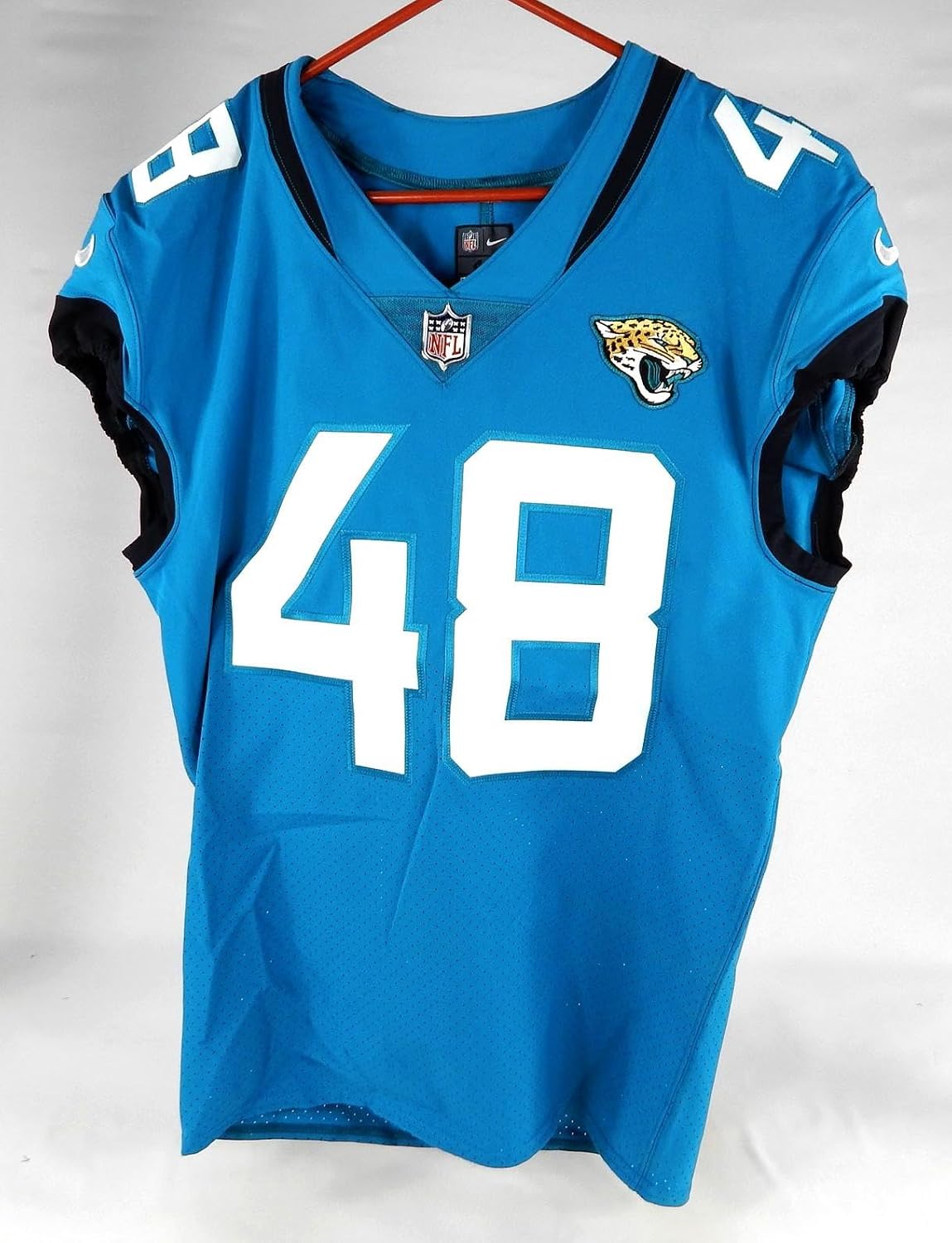 2020 Jacksonville Jaguars #48 Game Issued Jersey Nameplate Removed 44 026 - Unsigned NFL Game Used Jerseys