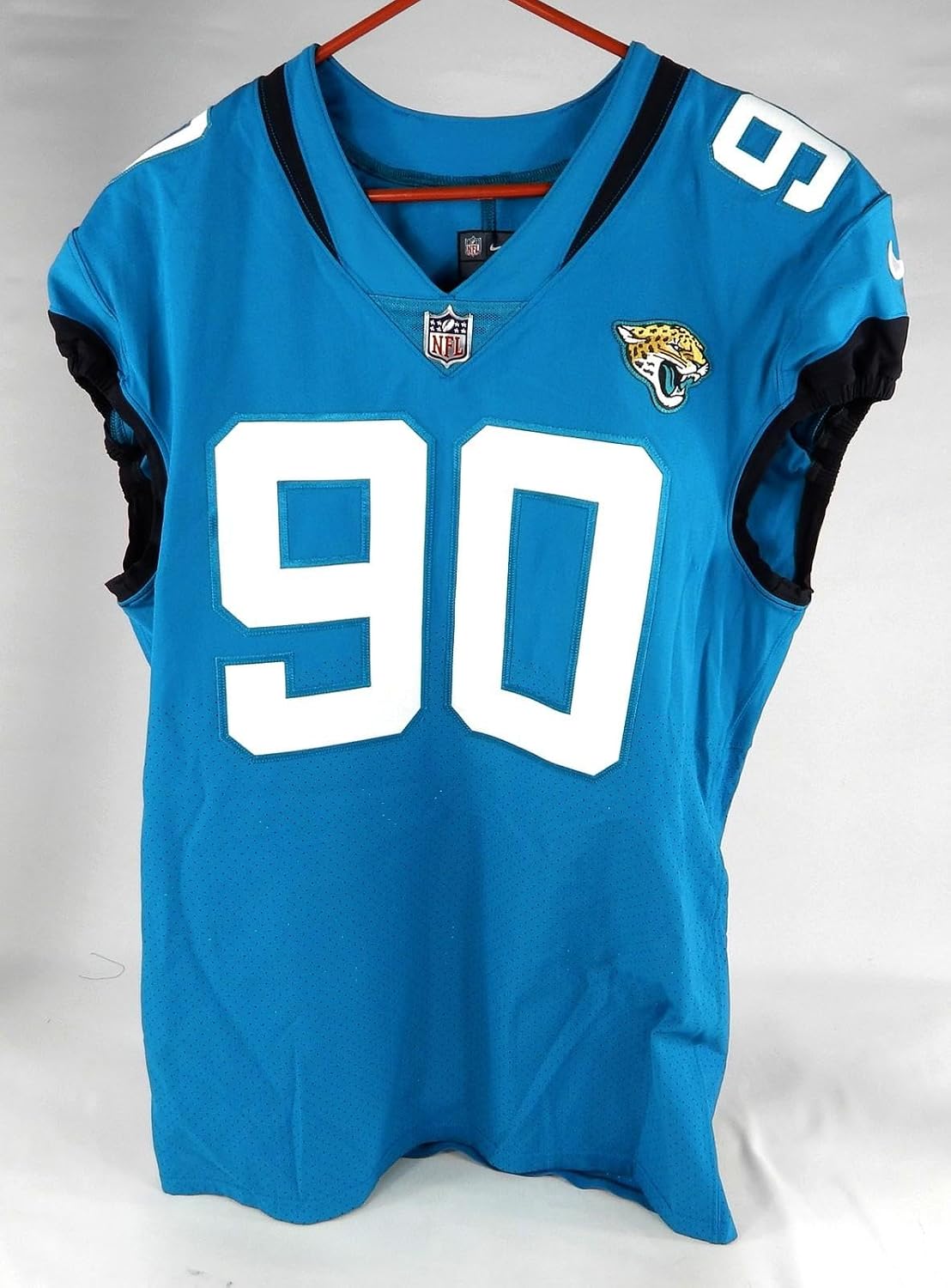 2022 Jacksonville Jaguars #90 Game Issued Jersey Np Rem 46 DP75020 - Unsigned NFL Game Used Jerseys