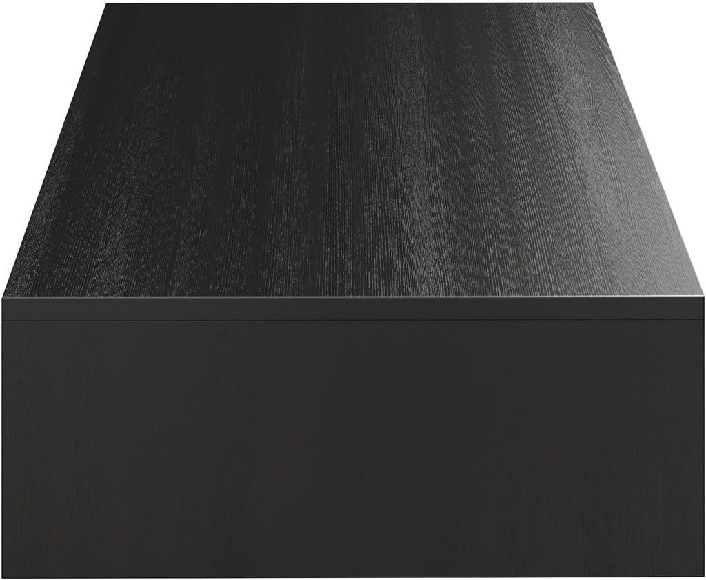 Swiss Madison Avancer 36' Wall-Mounted Bathroom Vanity Cabinet Without Top in Black Oak
