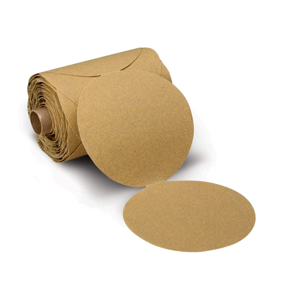 3M Stikit Paper Disc Roll 236U, P100 C-weight, 6 in x NH, Die 600Z
