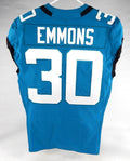 2021 Jacksonville Jaguars BJ Emmons #30 Game Issued Jersey 40 294 DP74294 - Unsigned NFL Game Used Jerseys