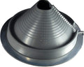 EAGLE 1 EPDM Flexible Roofing Pipe Flashing Retrofit Split Zipper Boots - On Site Adjustable Roof Pipe Jack Boot with Round Base (Multiple Sizes) (No. 3)