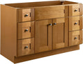 Design House Brookings 48 Inch Bathroom Vanity, Ready to Assemble, Modern Birch – Design House, 599001-MBH