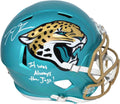 Trevor Lawrence Signed Jacksonville Jaguars F/s Flash Helmet W/Was Always Jags - Autographed NFL Helmets