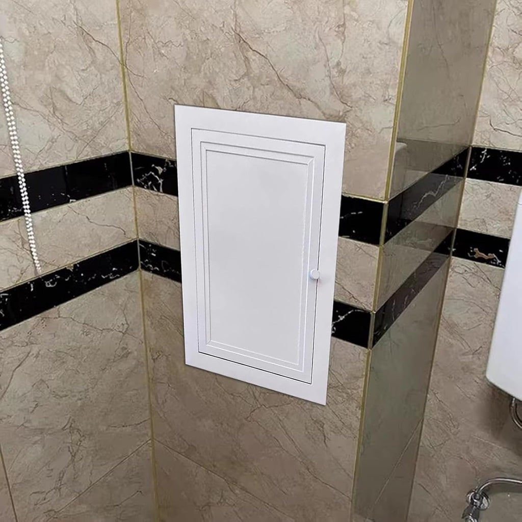 Wall Access Door for Hidden Plumbing Electricity Wiring, Flush Wall Mount Electrical Panel Cover Indoor Outside, Commercial Home Access Door Panel with Screws(22x34in)