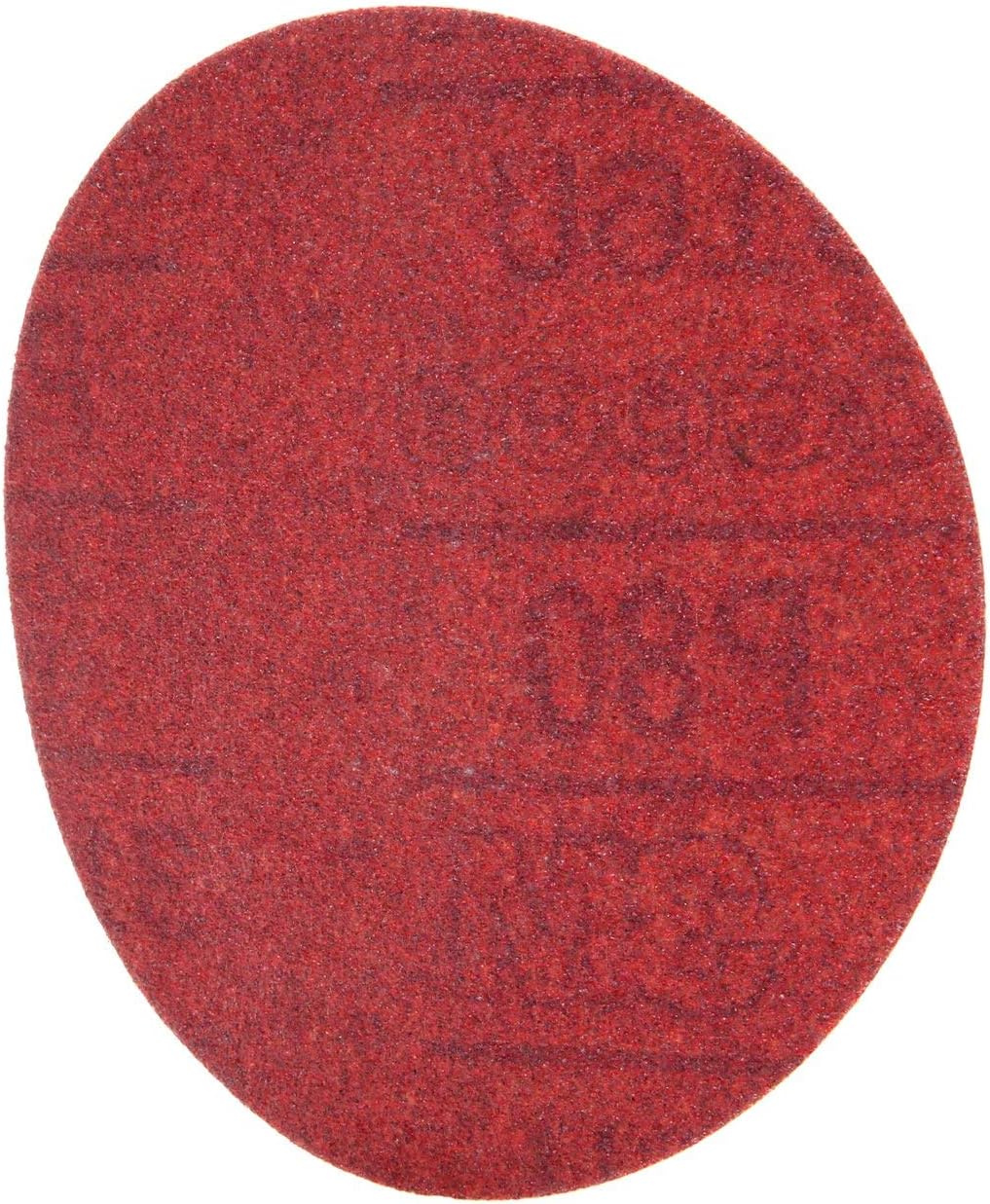 3M 01302 Hookit Red 5' P80D Grit Abrasive Disc (Pack of 6)