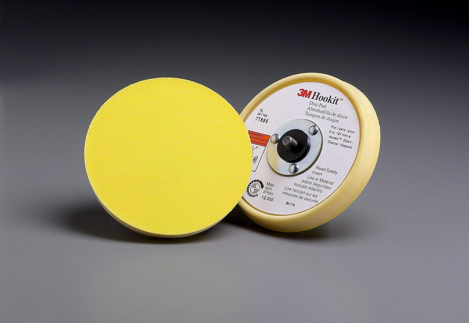 3M Hookit Disc Pad 70138, 6 in x 3/4 in 5/16-24 External (Pack of 10)