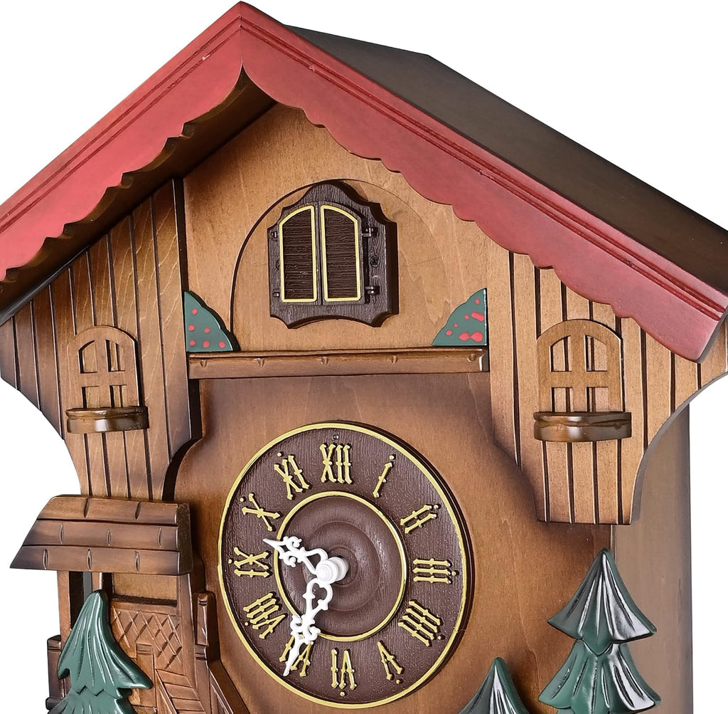 Kendal Cuckoo Clock Pendulum Quartz Wall Clock Black Forest House Home Decor MX239