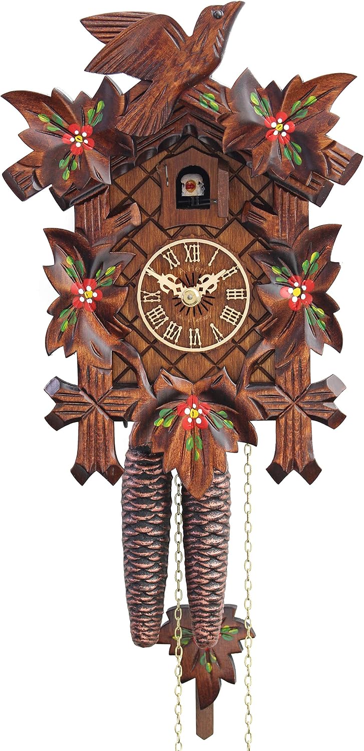 Cuckoo Clock - Spring Flowers
