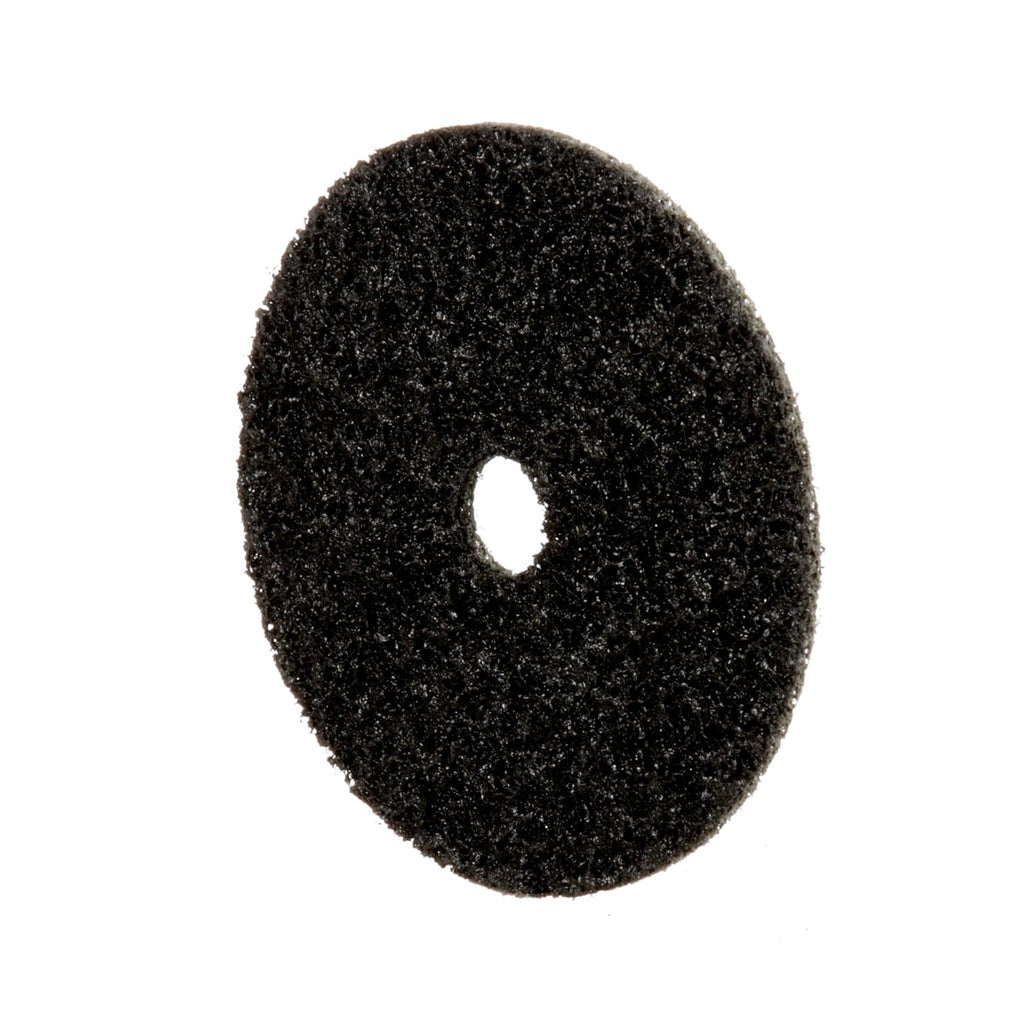 Scotch-Brite Precision Surface Conditioning Disc, PN-DH, Medium, 4 in x 5/8 in, Hook and Loop Attachment, Multi-Purpose Disc for Grinding, Polishing, and Blending