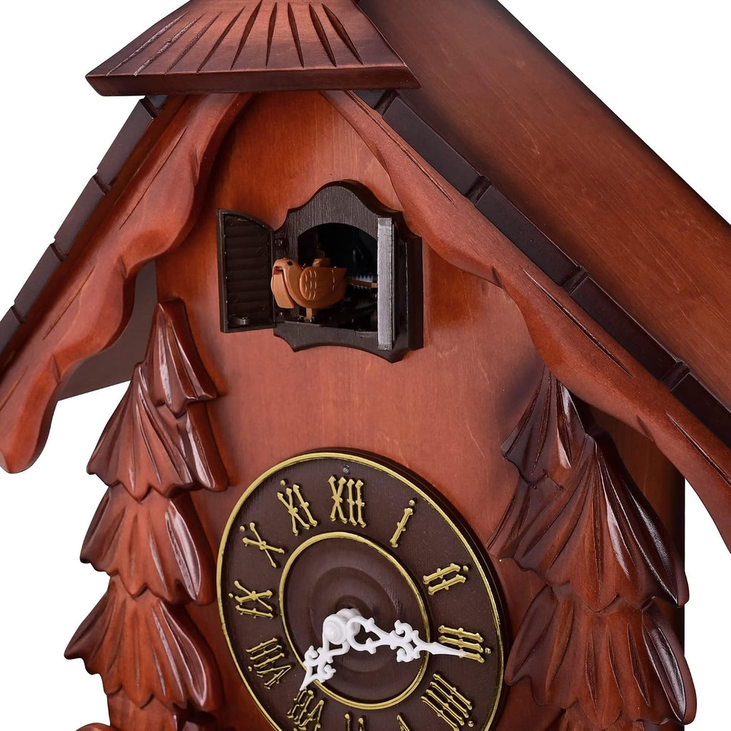 Kendal Cuckoo Clock Vintage Wall Clock Handcrafted Wood Cuckoo Clock MX317