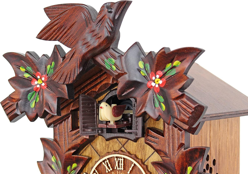 Quartz Cuckoo Clock - Spring Flowers AH 40/6 QM