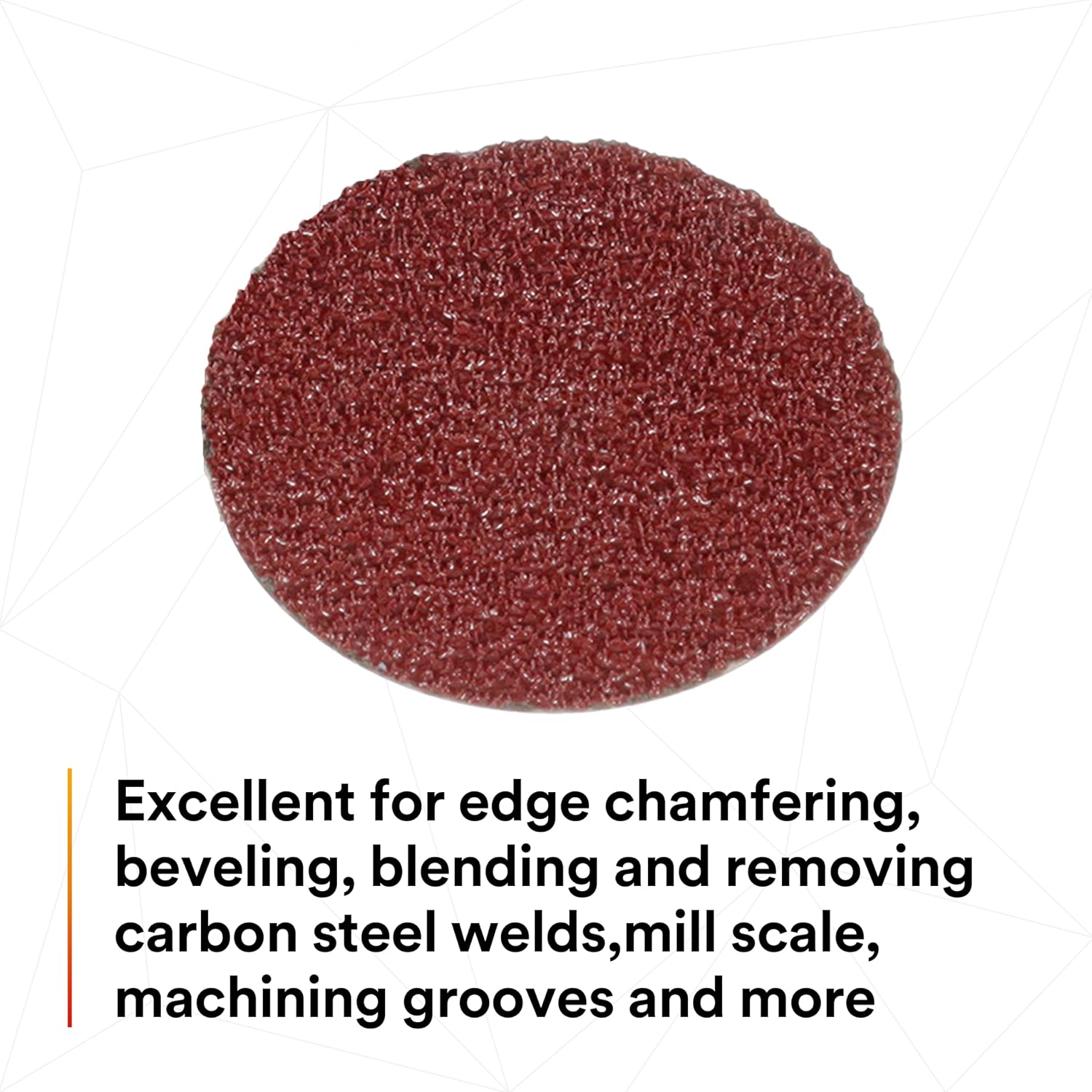 3M Cubitron II Fibre Roloc Disc 982C TR, Speed-Lok TR Quick-Change Attachment, Ceramic Aluminum Oxide, 2' Diameter, 60 Grit (Pack of 200)