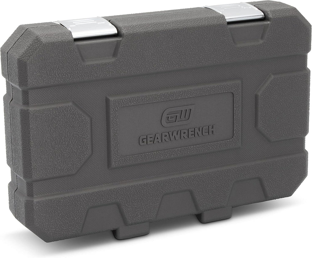GEARWRENCH 15 Piece 3/8inch Drive 6 Point Universal Impact Socket Set, Metric - 84918N
