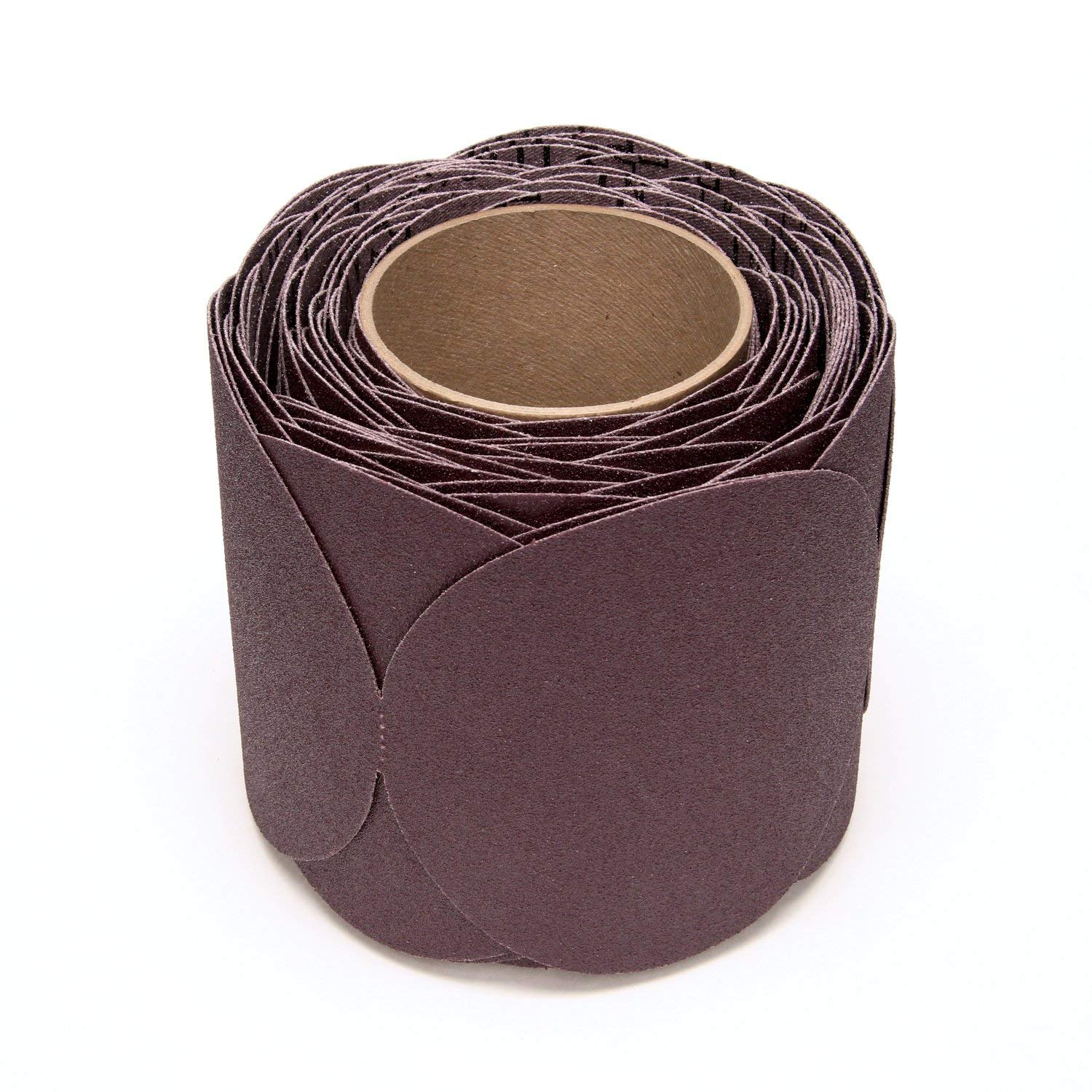 3M Stikit Cloth Disc Roll 341D, P100 X-Weight, 5 in x NH, Die 500X, 100 Discs per roll