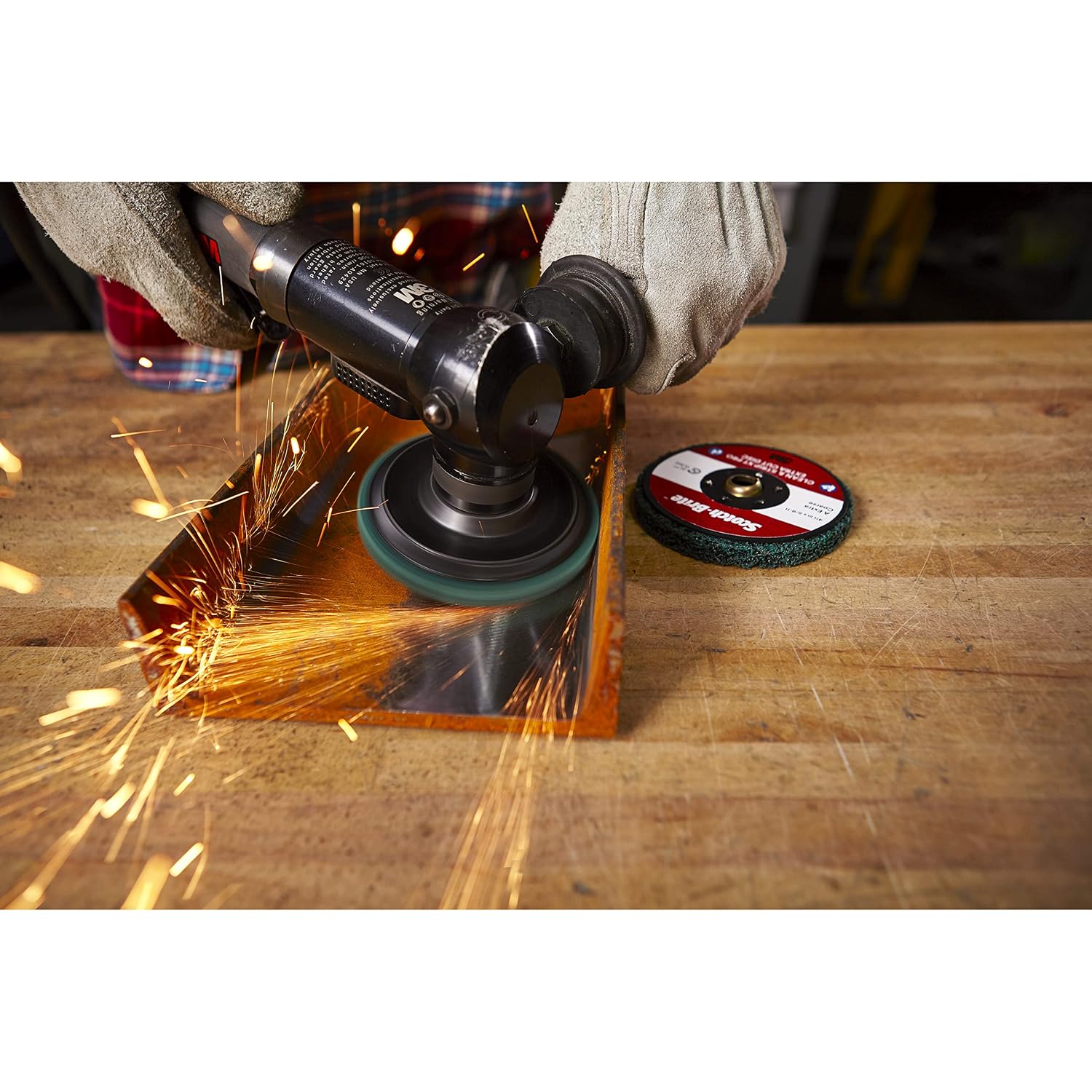 Scotch-Brite 29936 Clean and Strip XT Pro Disc, T27 Quick Change, 5 in x 5/8-11 in, S XCS, 0.5 (Pack of 10)