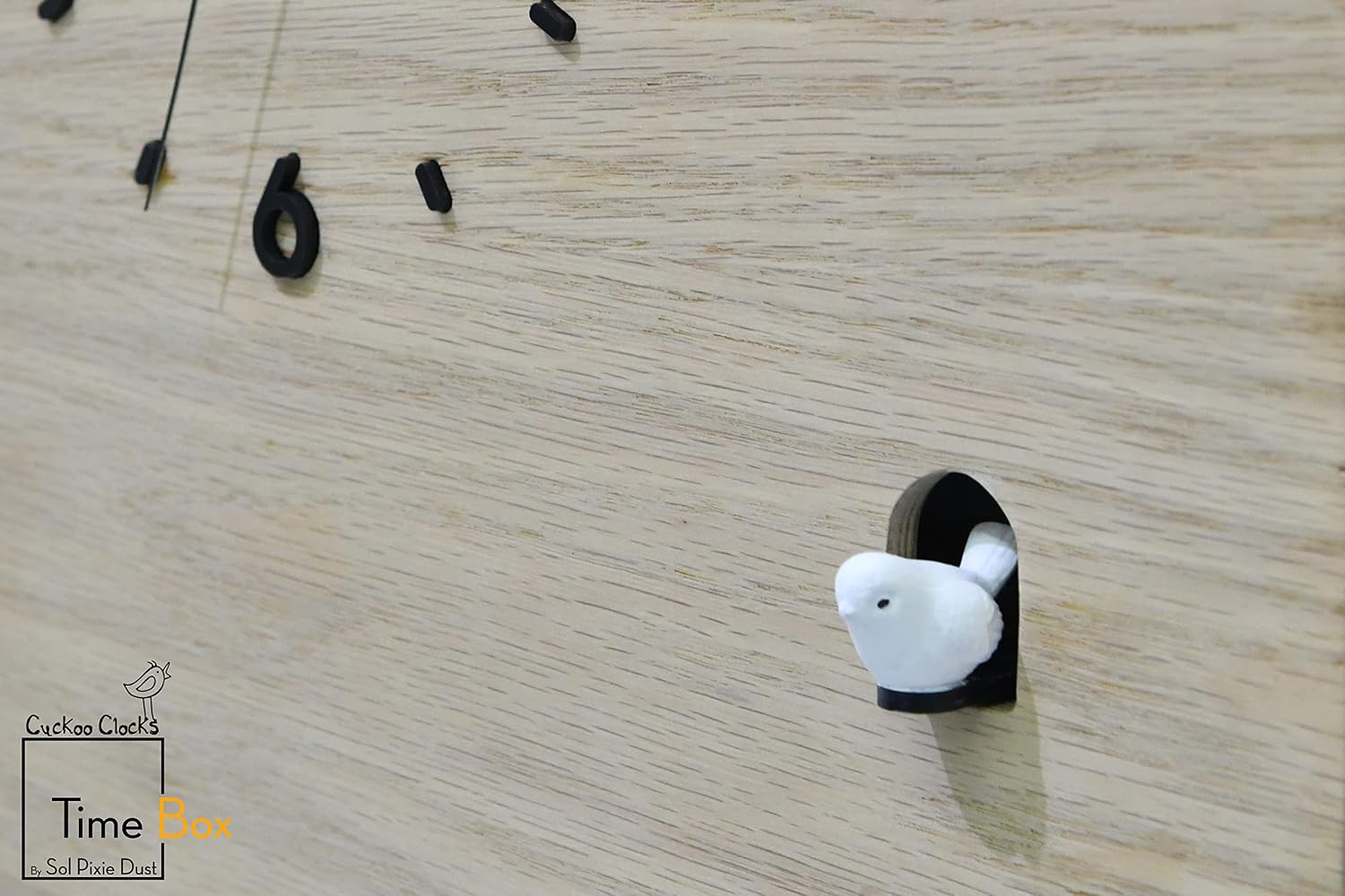 Modern Cuckoo Wall Clock Time Box/Pendulum Wall Clock
