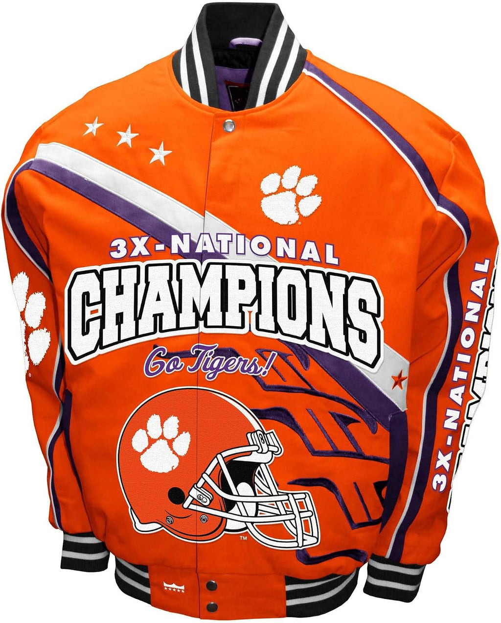 Franchise Club Mens College Commemorative Twill Cotton Jacket