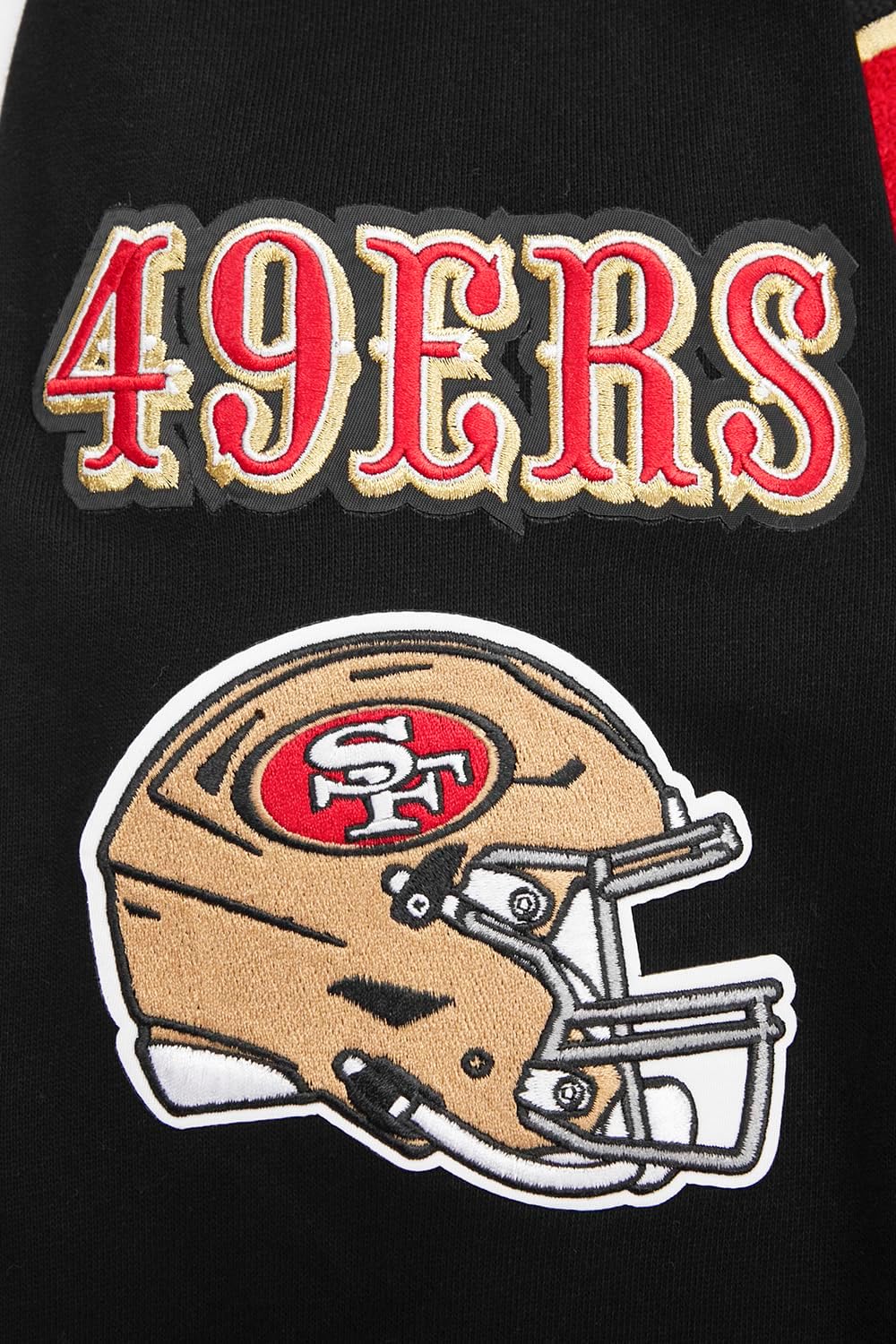 Pro Standard Mens NFL Mash Up Brushed Back French Terry Pull Over Hoodie