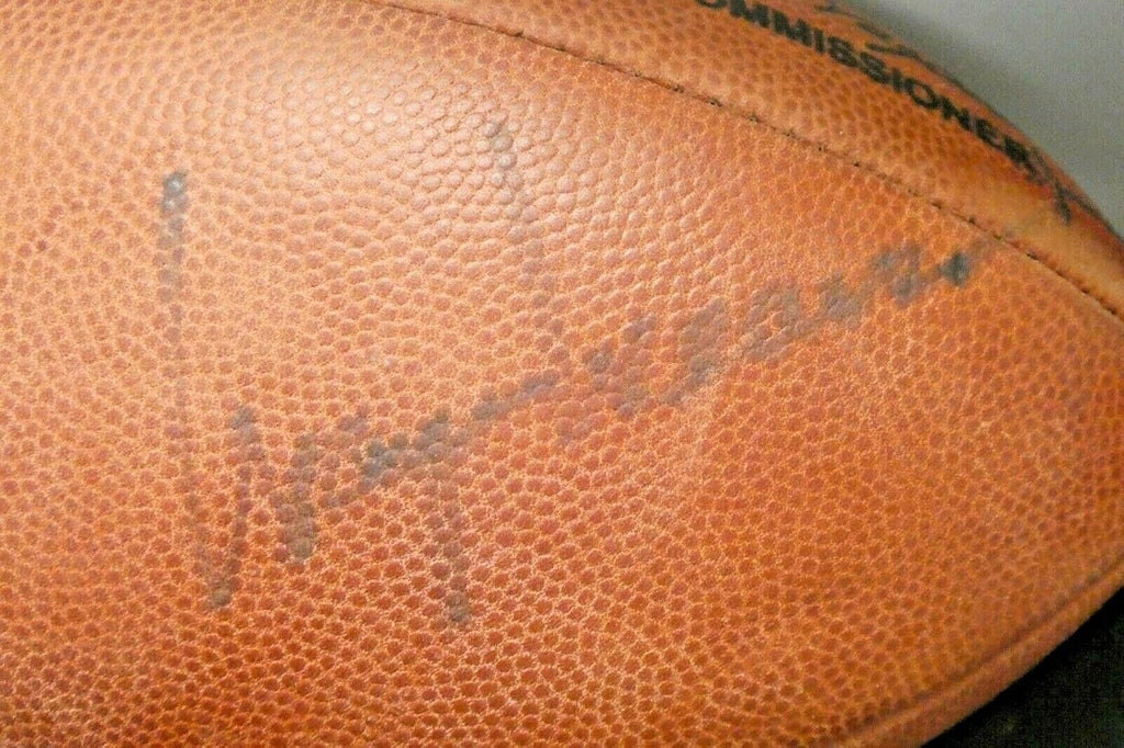 Jacksonville Jaguars First Owners Signed Game Ball Wayne Weaver & Wife Dolores - Autographed Footballs