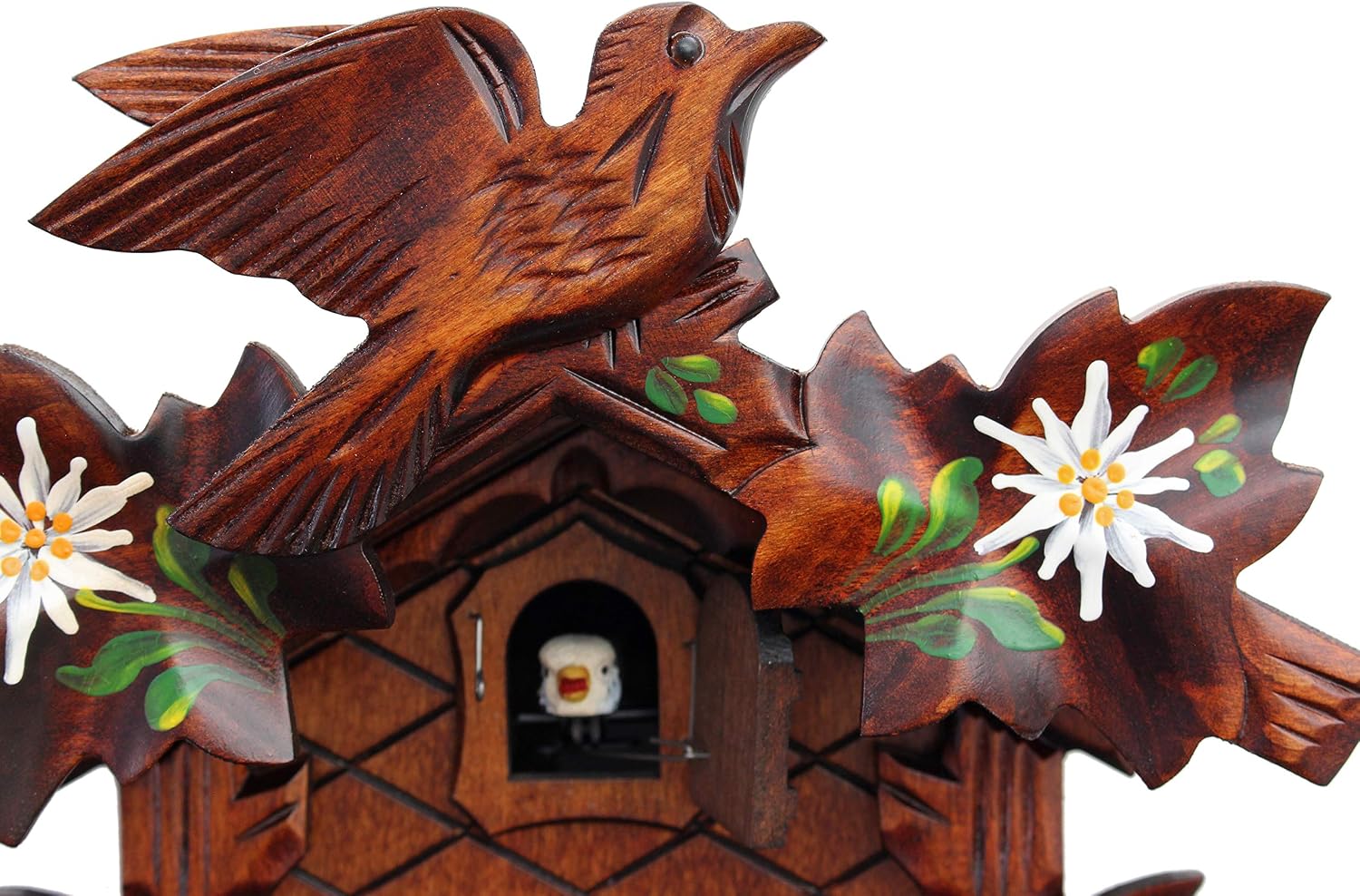 Cuckoo Clock - Alpine Flowers