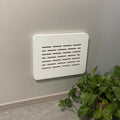 Breaker Box Cover Decorative Wall Simple Wooden Electric Meters Decorative, Easy Hanging & Detachable Electrical Box Cover with Screws and Anchors, Restaurant/ Home/ Office Entry Breaker Boxes Panel(W