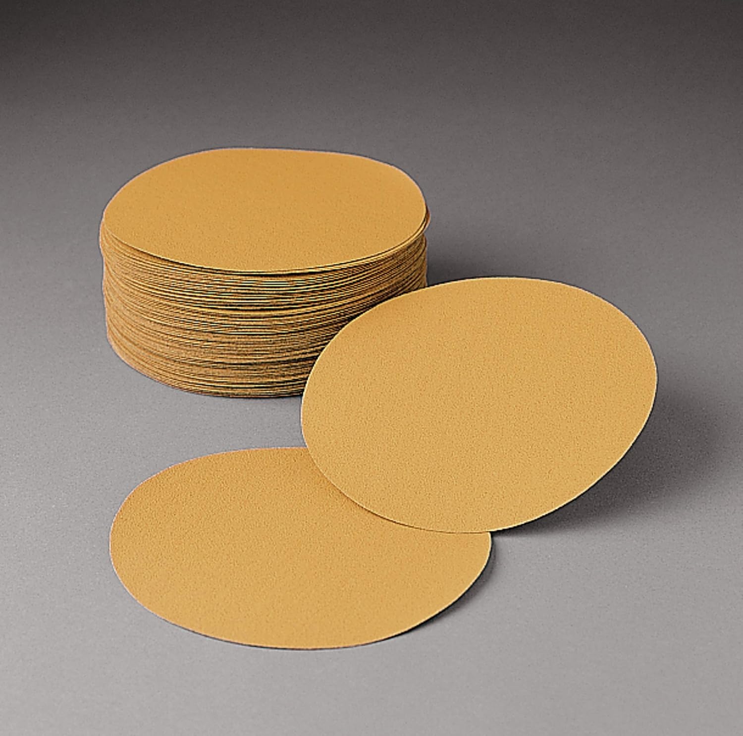 3M Stikit Gold Film Disc Roll 255L - Adhesive Backed Sanding Discs - P100 Grit Aluminum Oxide - For Random Orbital Sander - 5' - 125 per Roll