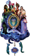 The Bradford Exchange Disney Villains Timeless Treachery Musical Cuckoo Clock, LED Illuminated, Limited Edition