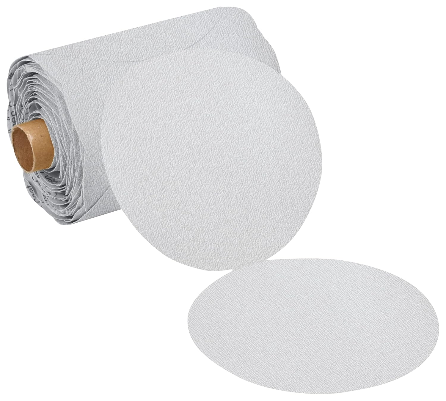 3M Stikit Paper Disc Roll 426U, Silicon Carbide, 6' Diameter, 320 Grit, Gray (Roll of 175)