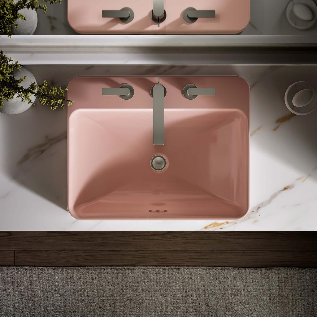KOHLER Vox 23 in. Rectangular Drop-In Vessel Bathroom Sink