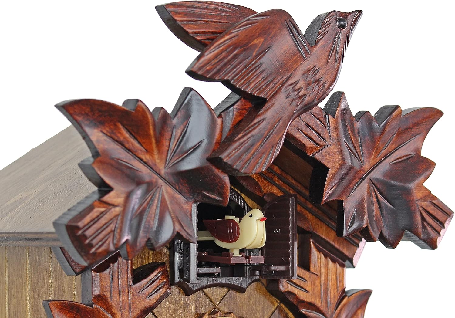 Quartz Cuckoo Clock - The Traditional Vine Leaves AH 40/1 QM