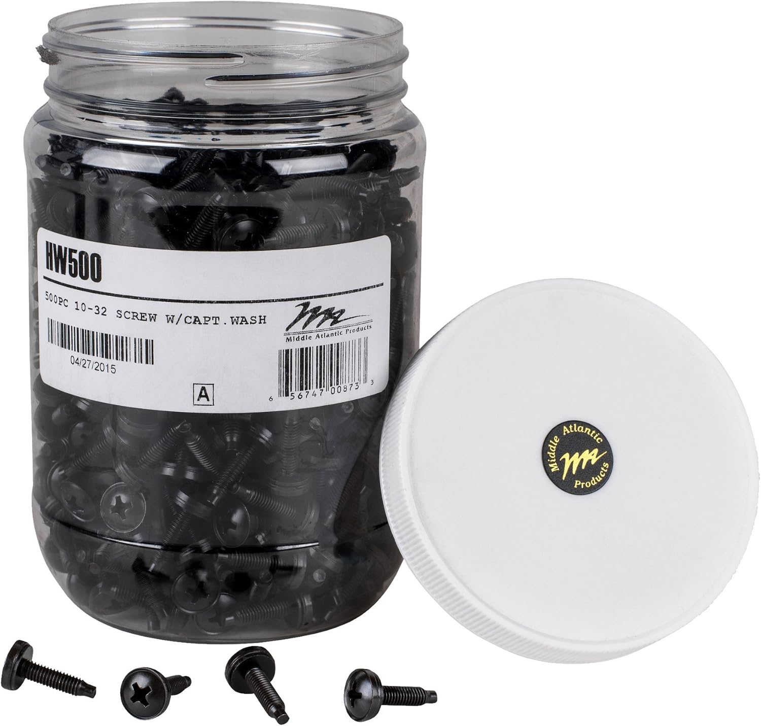 Middle Atlantic HW500 #10-32 x 3/4' Rack Screws 500 Pcs.